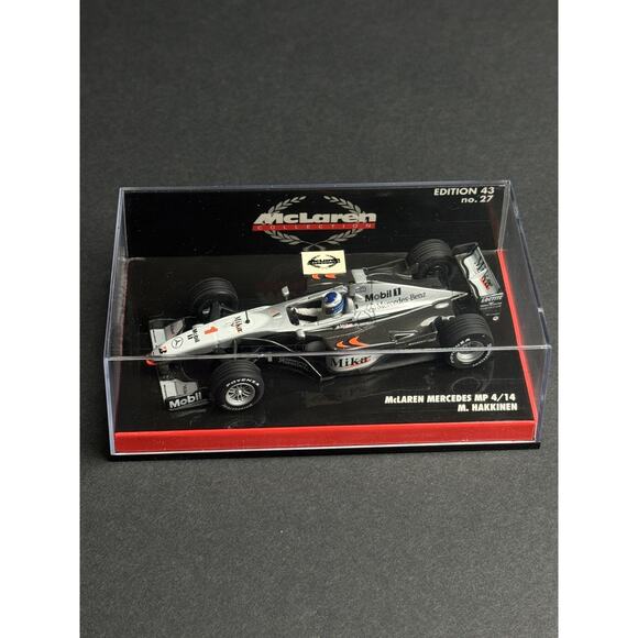 1:43 MINICHAMPS F1 McLAREN MERCEDES MP 4/14 M. HAKKINEN - Picture 2 of 11
